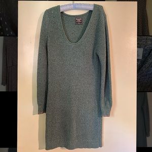 A&F Knitted Green Dress